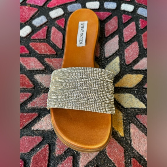 Steve Madden rhinestone sandals - Picture 3 of 5